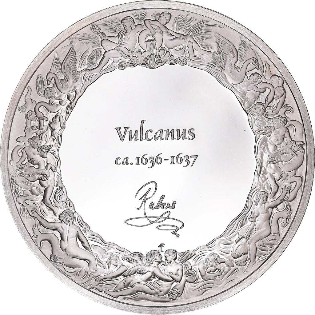 Frankreich, Medaille, Peinture, Rubens, Vulcain, 1980, Proof, STGL, Silber