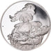 Frankreich, Medaille, Peinture, Rubens, Portrait d'Hélène Fourment, 1980