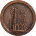 France, Médaille, La Cathédrale de Reims Victime du Vandalisme, 1914, SUP