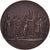 Francia, medaglia, Sacre de Charles X Reims, History, 1825, Caunois, BB+, Bronzo
