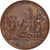 France, Medal, Sacre de Charles X Reims, History, 1825, De Puymaurin, MS(63)