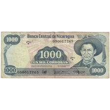 Banknote, Nicaragua, 1000 Cordobas, 1987, KM:145a, VF(20-25)