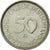 Coin, GERMANY - FEDERAL REPUBLIC, 50 Pfennig, 1974, Karlsruhe, AU(50-53)