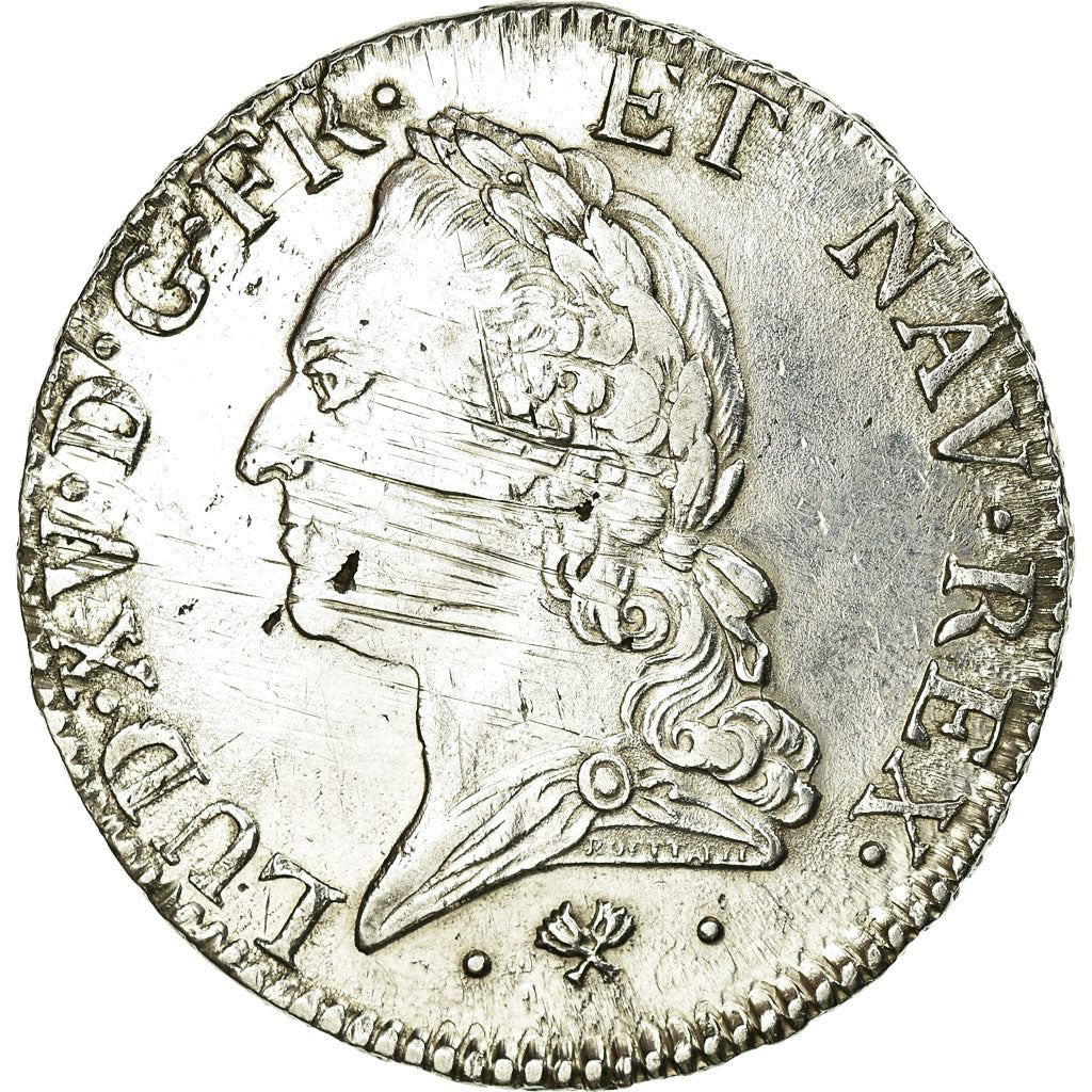 Moneta, Francia, Louis XV, Écu à la vieille tête, Ecu, 1774, Bayonne, BB