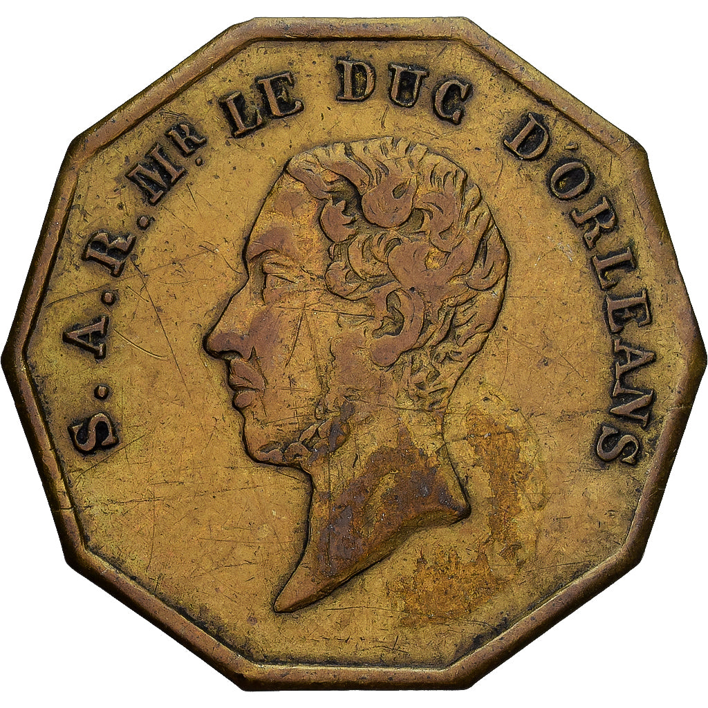 France, Medal, Mort du Duc Ferdinand-Philippe d'Orléans, History, 1842