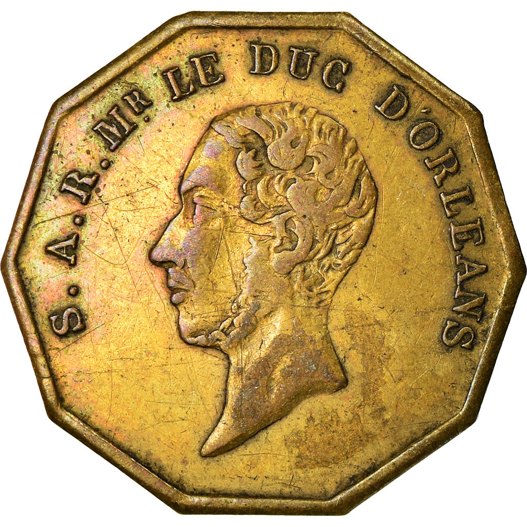 França, Medal, Mort du Duc Ferdinand-Philippe d'Orléans, História, 1842