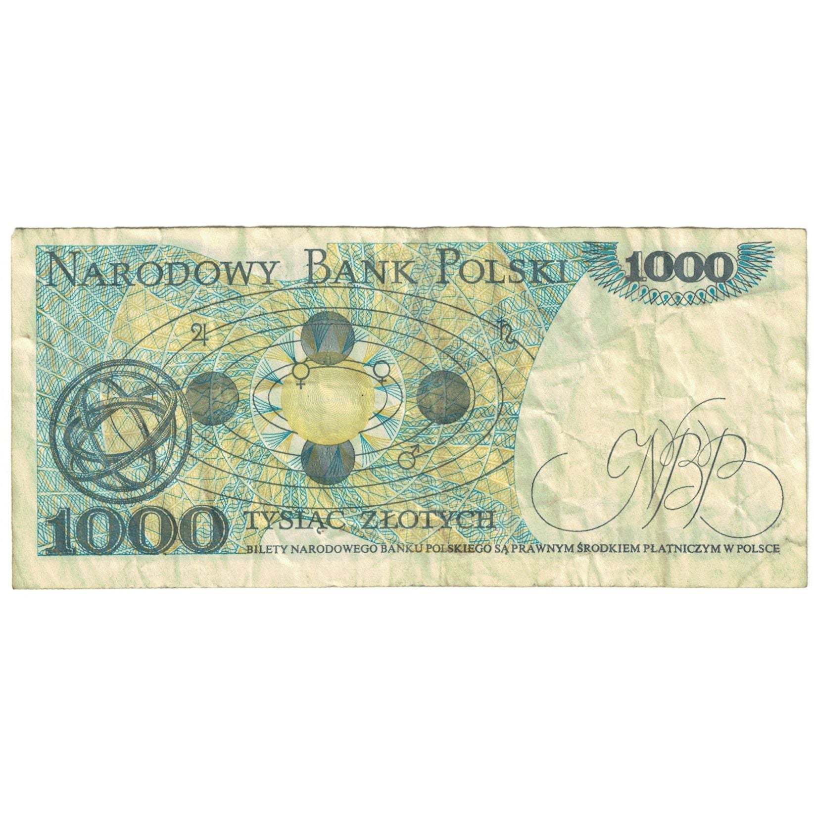 Banknote, Poland, 1000 Zlotych, 1982, 1982-06-01, KM:146a, VF(20-25)