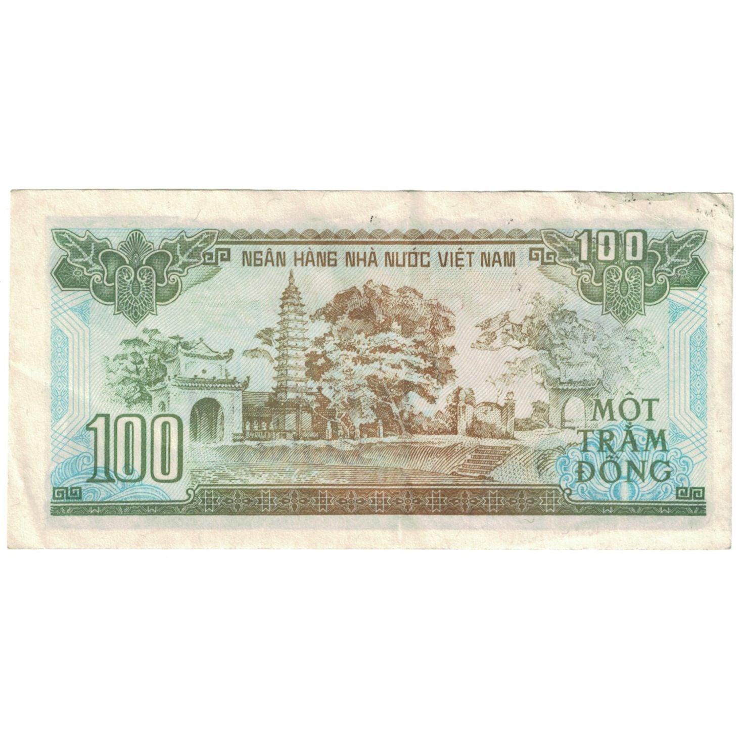 Billet, Viet Nam, 100 D<ox>ng, 1991, KM:105a, TB