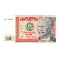 Banknote, Peru, 50 Intis, 1987, 1987-06-26, KM:130, UNC(65-70)