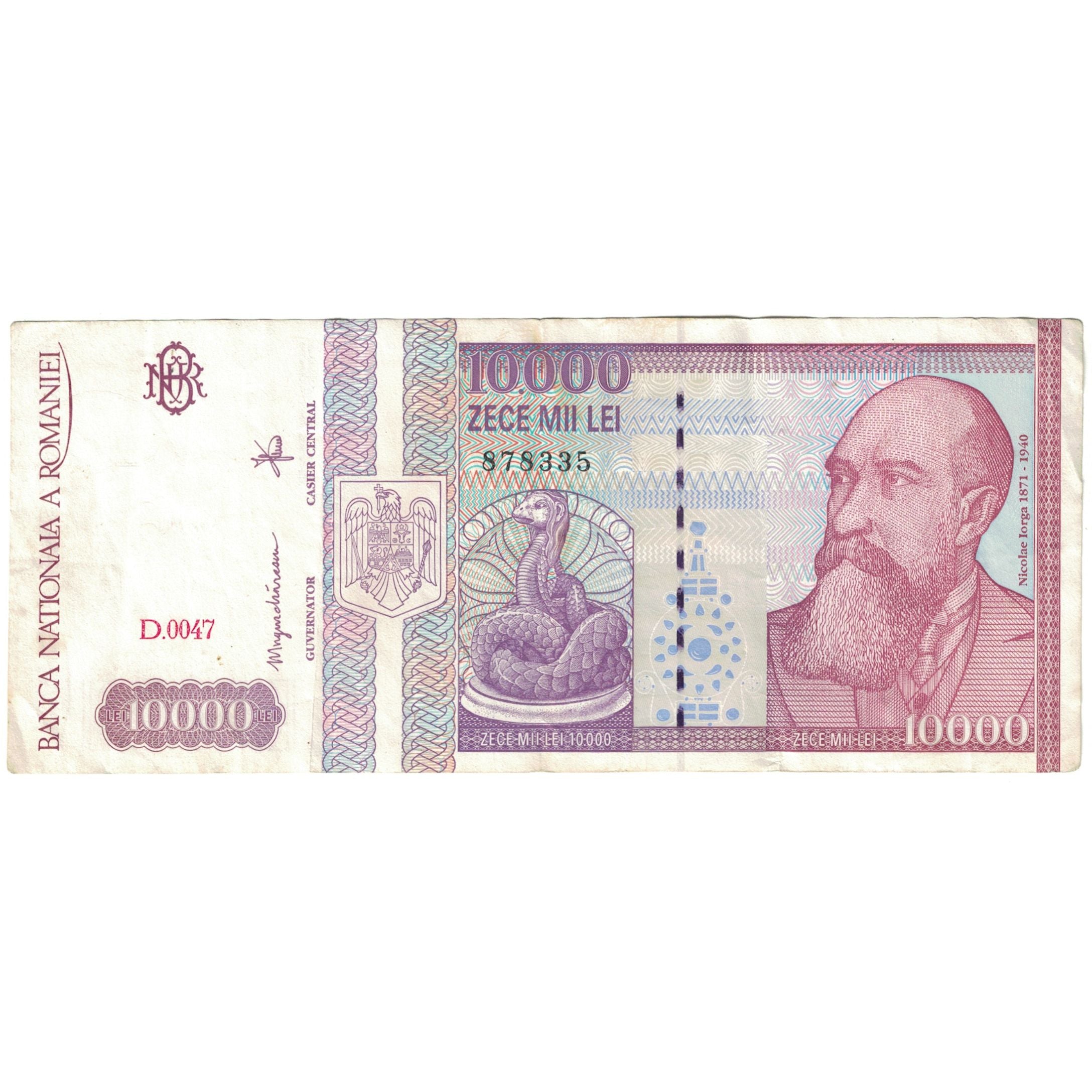Billete, 10,000 Lei, 1994, Rumanía, KM:105a, MBC