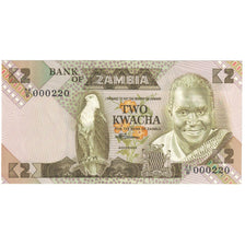 Banknote, Zambia, 2 Kwacha, KM:24c, UNC(65-70)