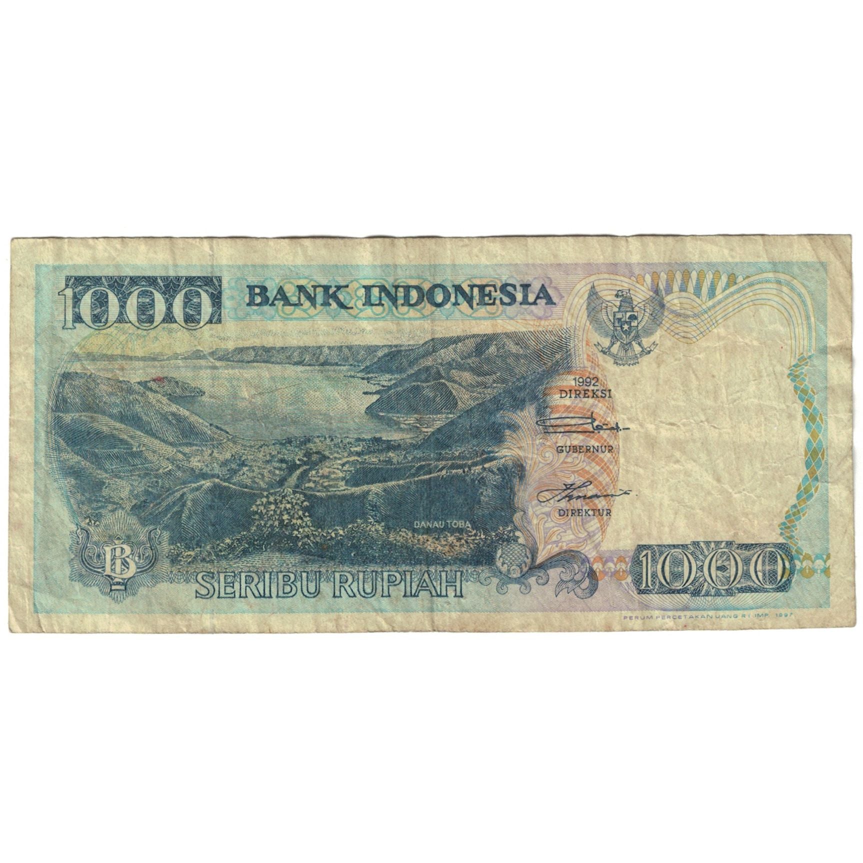 Banknote, Indonesia, 1000 Rupiah, 1998, KM:129g, VF(20-25)