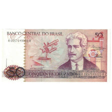 Banknote, Brazil, 50 Cruzados, KM:210a, UNC(65-70)