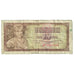 Banknote, Yugoslavia, 10 Dinara, 1968, 1968-05-01, KM:82a, VG(8-10)
