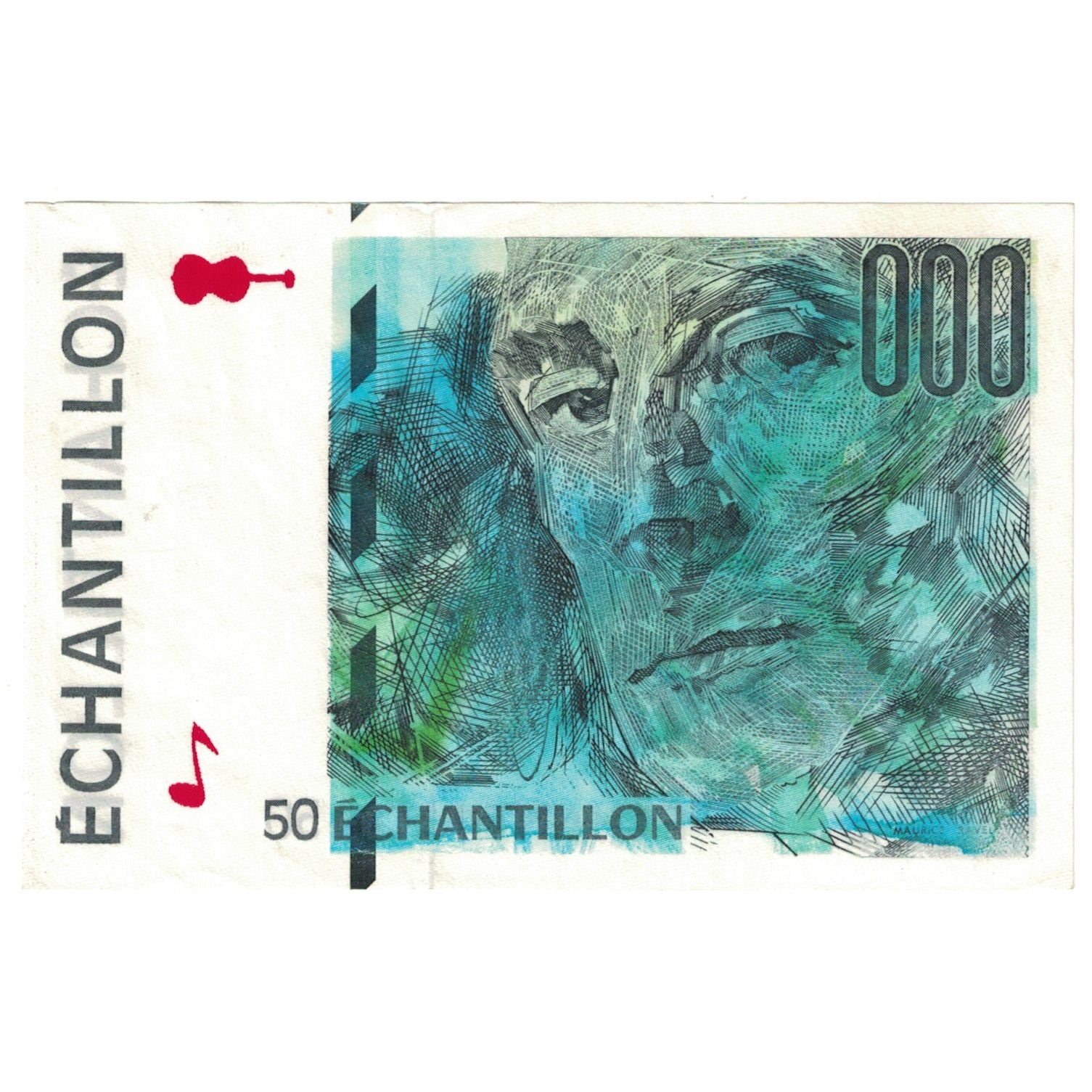 Frankreich, 200 Francs, échantillon, UNZ