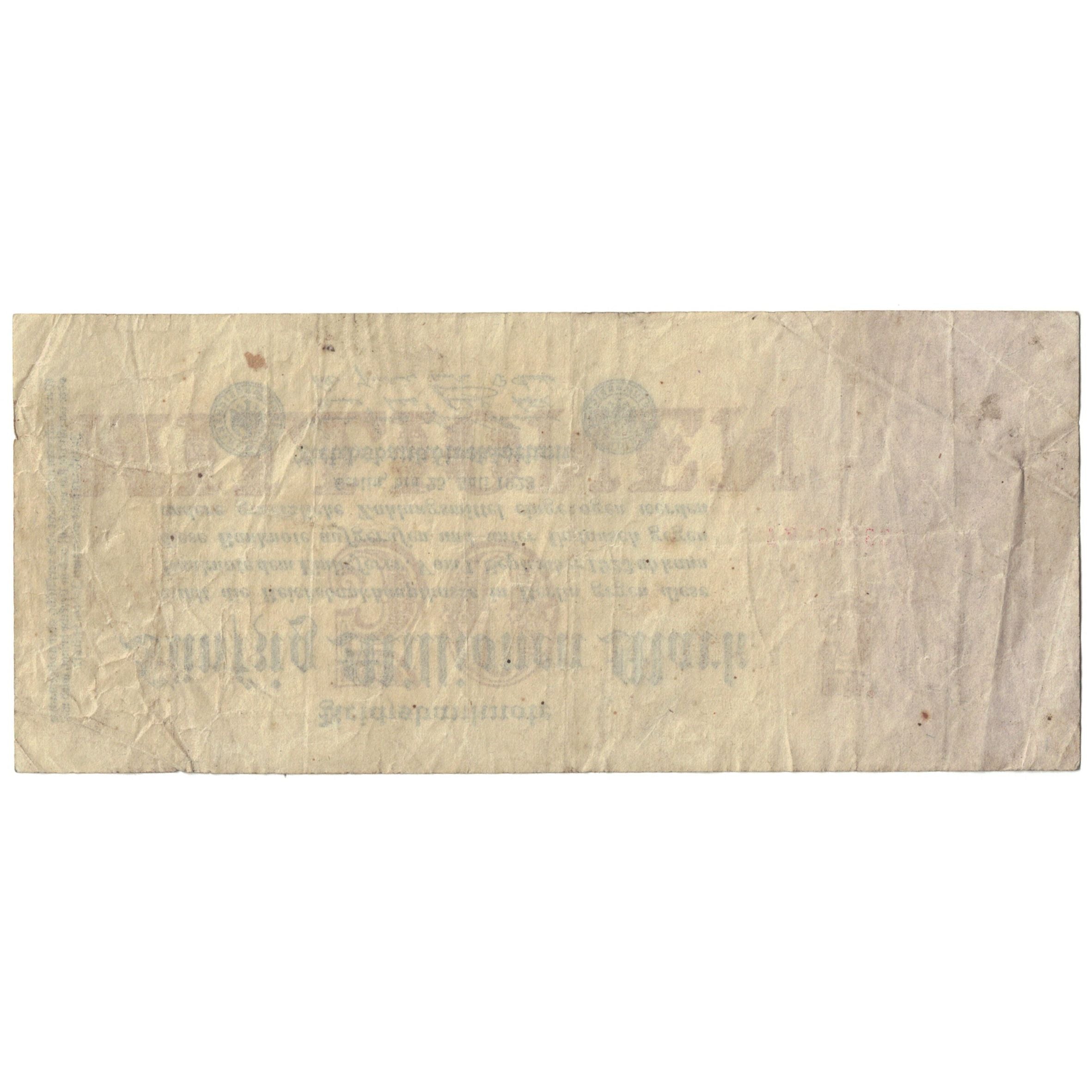 Nota, Alemanha, 50 Millionen Mark, 1923, KM:109a, VF(20-25)