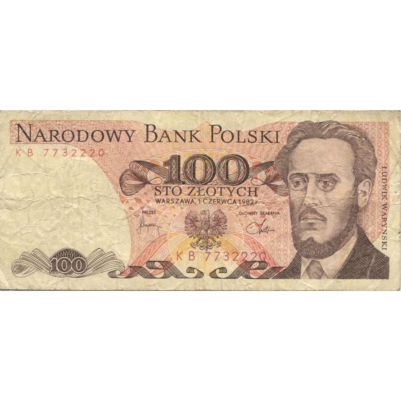 Banknote, Poland, 100 Zlotych, 1979, 1979-06-01, KM:143c, AG(1-3)