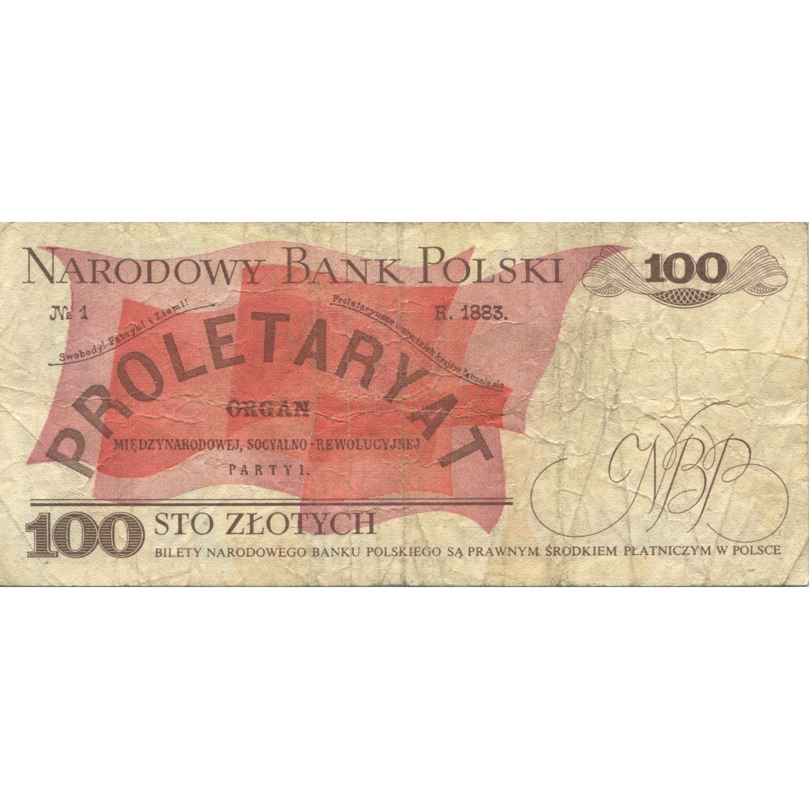 Banknote, Poland, 100 Zlotych, 1979, 1979-06-01, KM:143c, AG(1-3)