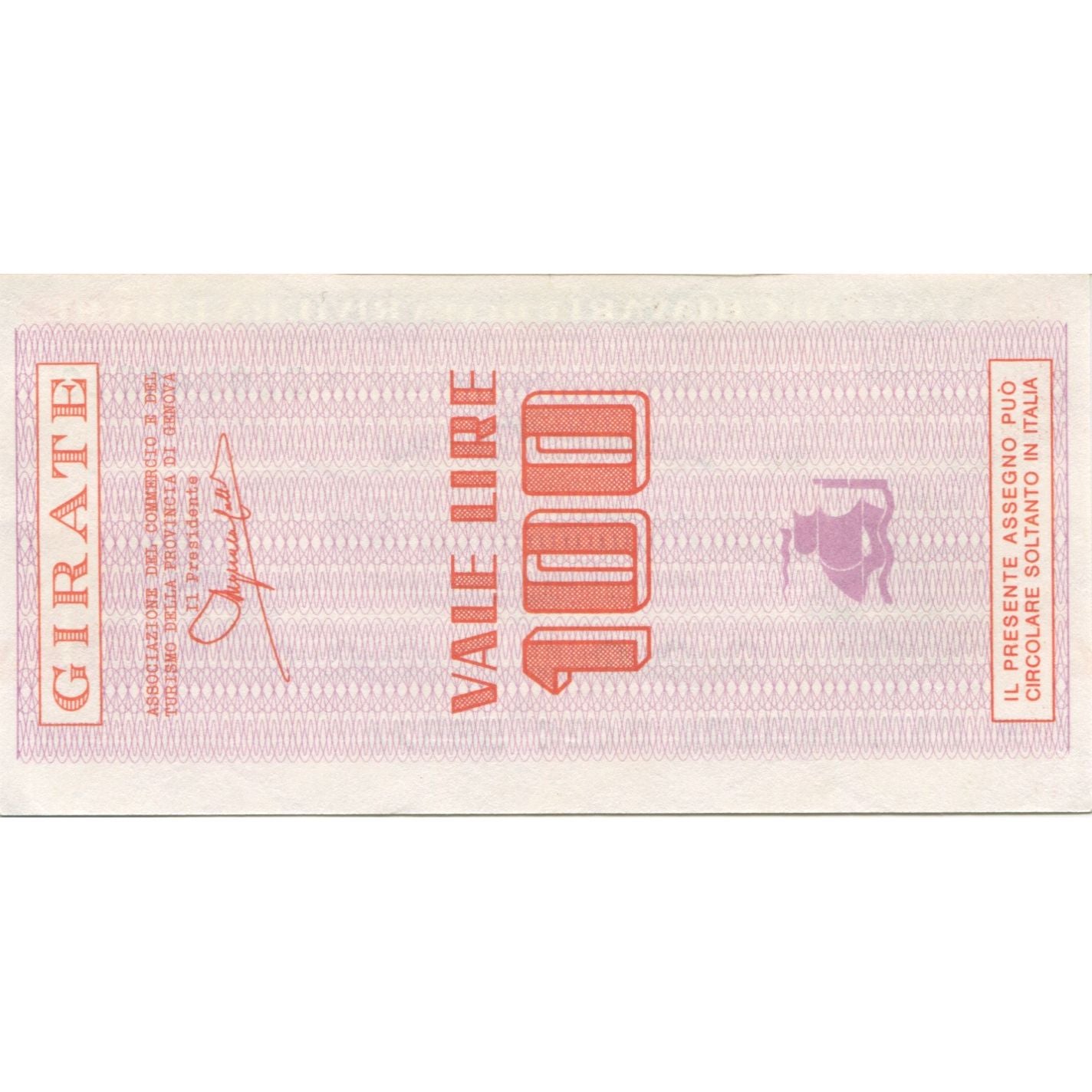 Billete, 100 Lire, 1977, Italia, 1977-03-30, Bergamo, UNC
