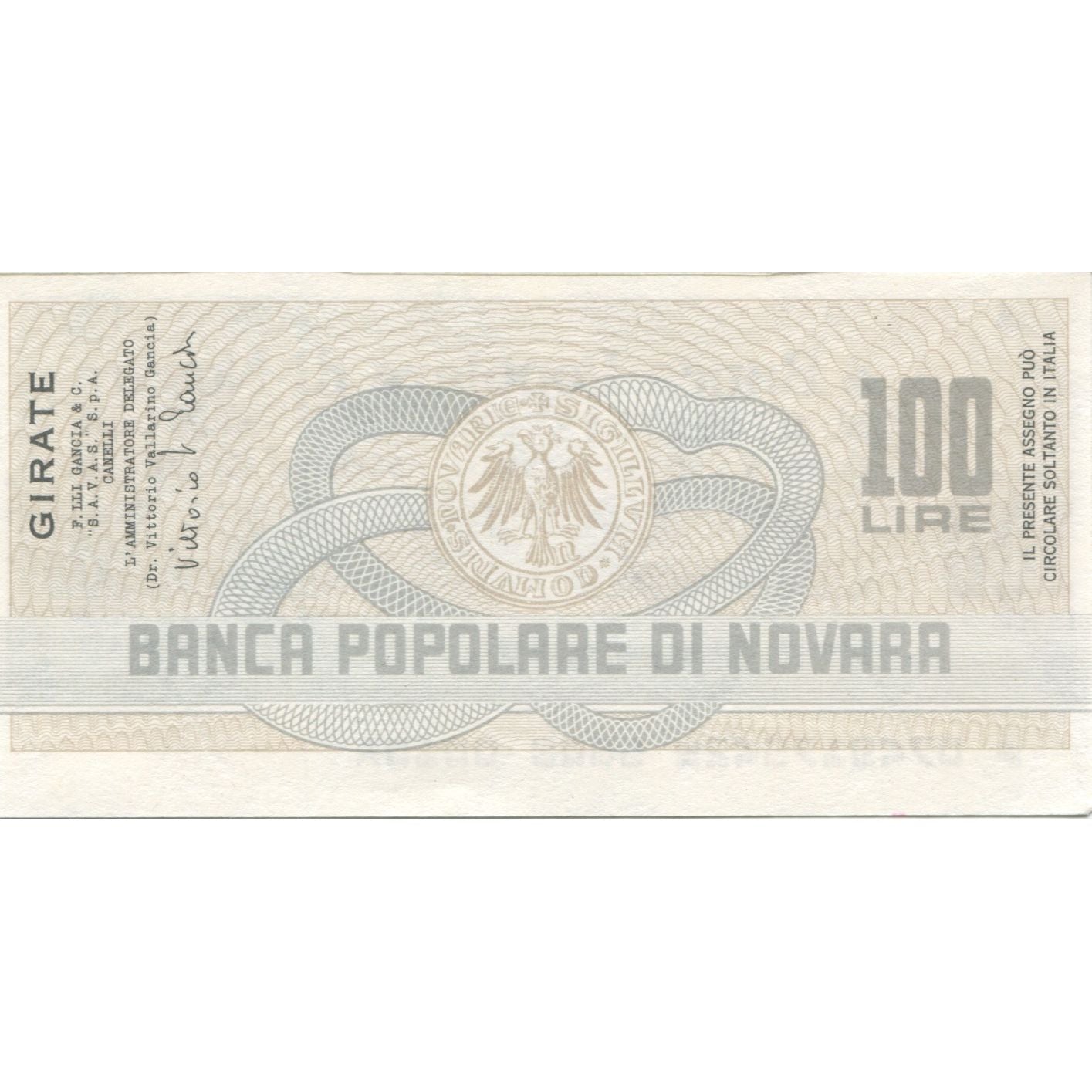 Billete, 100 Lire, 1977, Italia, 1977-05-20, Novara, UNC
