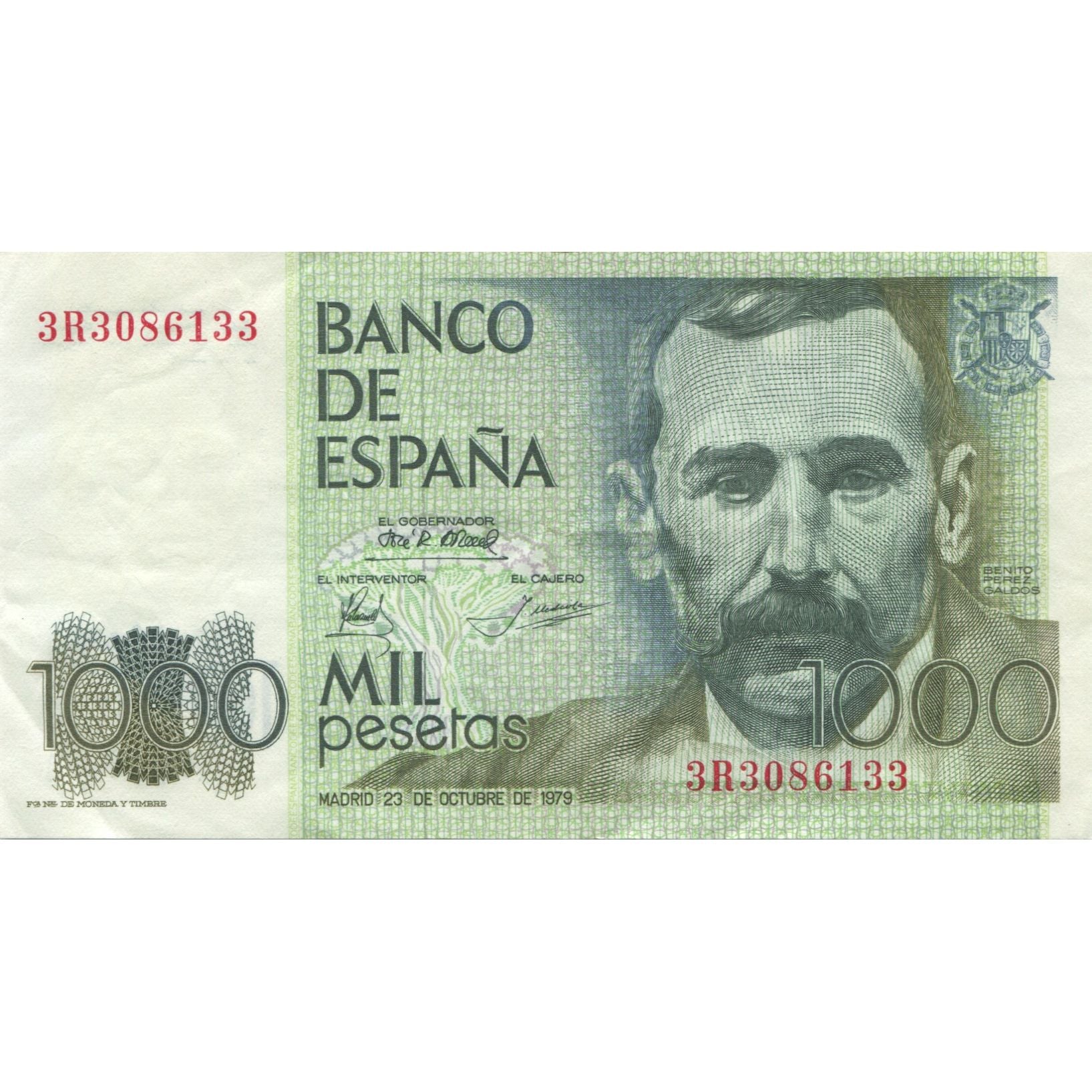 Geldschein, Spanien, 1000 Pesetas, 1979, 1979-10-23, KM:158, VZ
