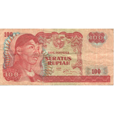 Banknote, Indonesia, 100 Rupiah, 1968, KM:122a, EF(40-45)