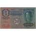 Billet, Autriche, 20 Kronen, 1913, 1913-01-02, KM:14, SUP