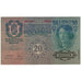Banknote, Austria, 20 Kronen, 1913, 1913-01-02, KM:14, AU(55-58)