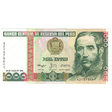 Billet, Pérou, 1000 Intis, 1988-06-28, KM:136b, NEUF