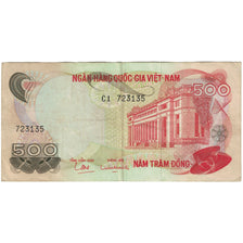 Billet, Viet Nam du Sud , 500 D<ox>ng, 1970, KM:28a, TB