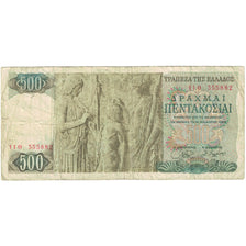 Banknote, Greece, 500 Drachmai, 1968, 1968-11-01, KM:197a, VF(20-25)