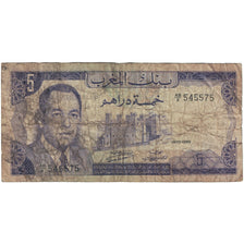 Geldschein, Marokko, 5 Dirhams, 1970, 1970, KM:56a, SGE
