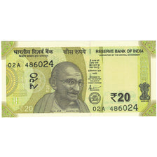 Banknote, India, 20 Rupees, 2019, UNC(65-70)