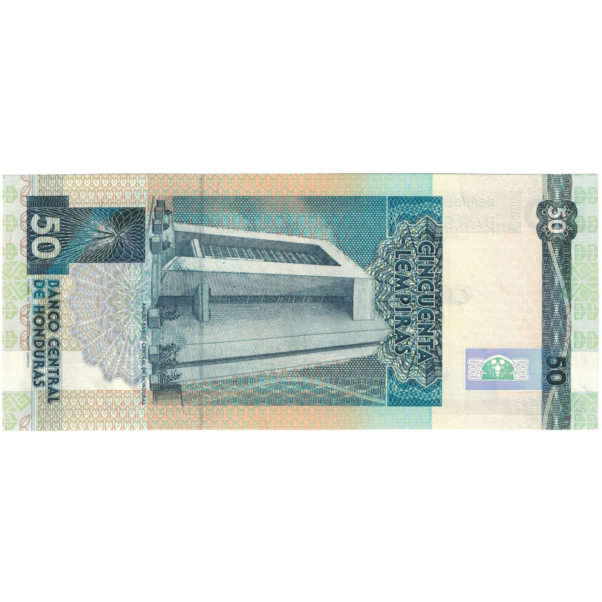 Banknote, Honduras, 50 Lempiras, 2010, 2010-05-06, KM:94c, UNC(65-70)