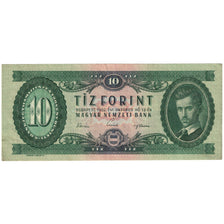 Banknote, Hungary, 10 Forint, 1957-1983, 1962-10-12, KM:168c, AU(55-58)