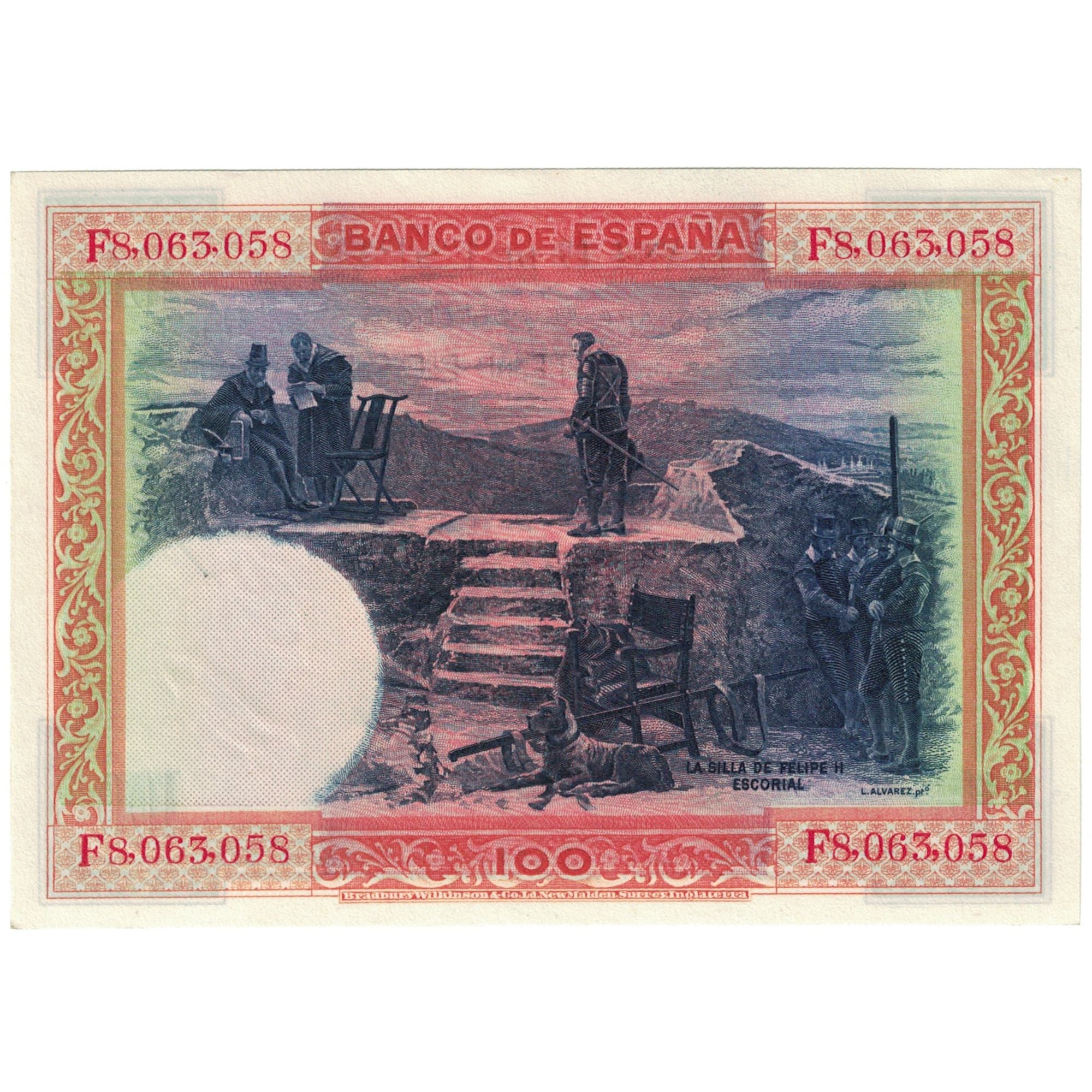 Biljet, Spanje, 100 Pesetas, 1925, 1925-07-01, KM:69c, SUP+