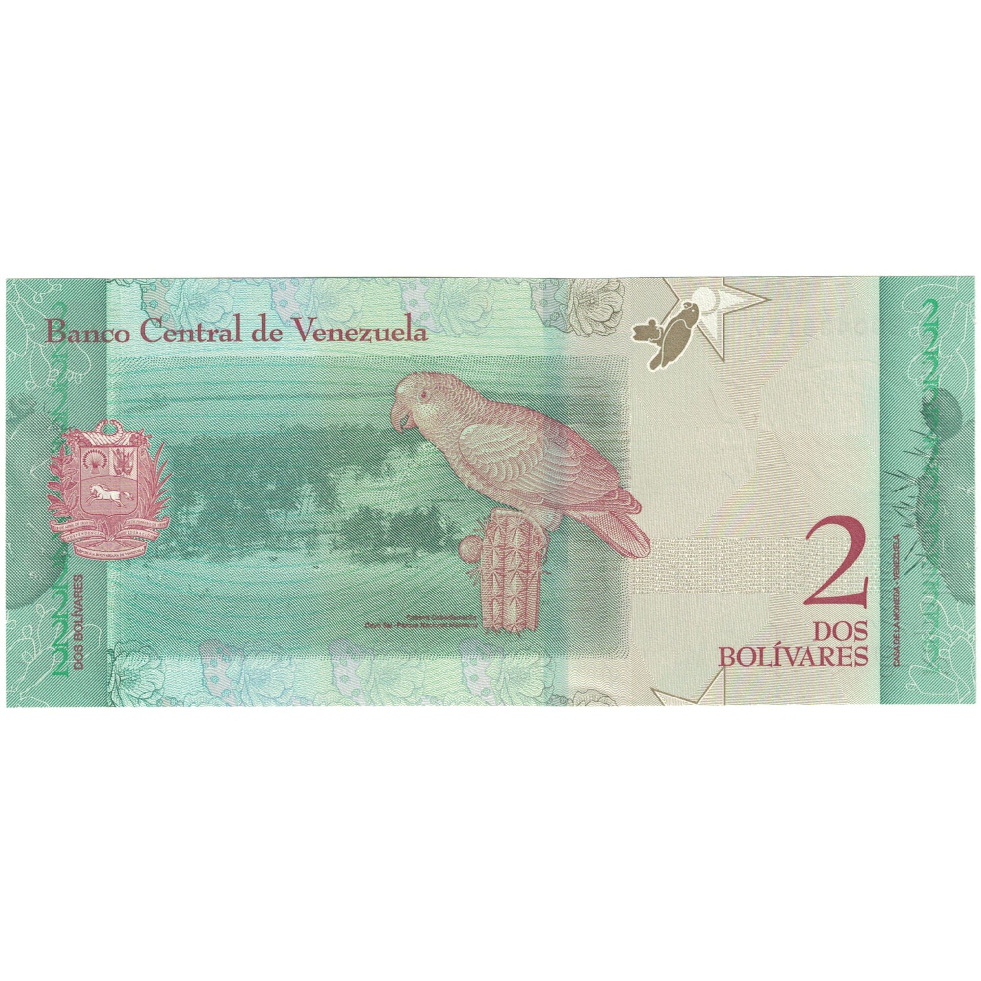 Billet, Venezuela, 2 Bolivares, 2018, 2018-01-15, NEUF