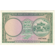 Banknote, Vietnam, 1 D<ox>ng, 1955, KM:1, UNC(65-70)