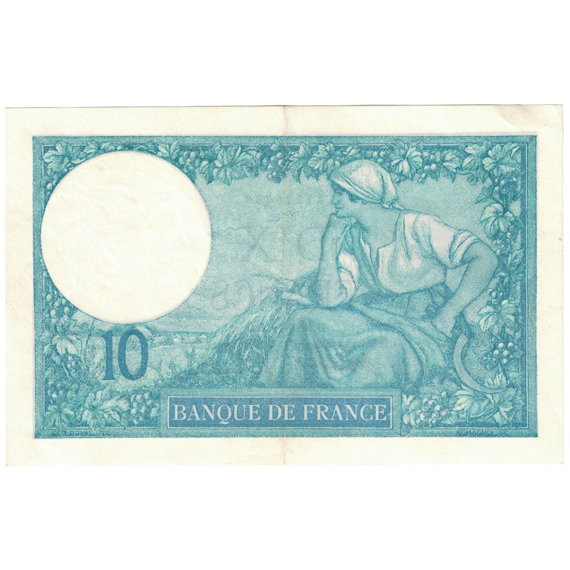 Francia, 10 Francs, 1916, 768 A.1084, SPL-, Fayette:06.01