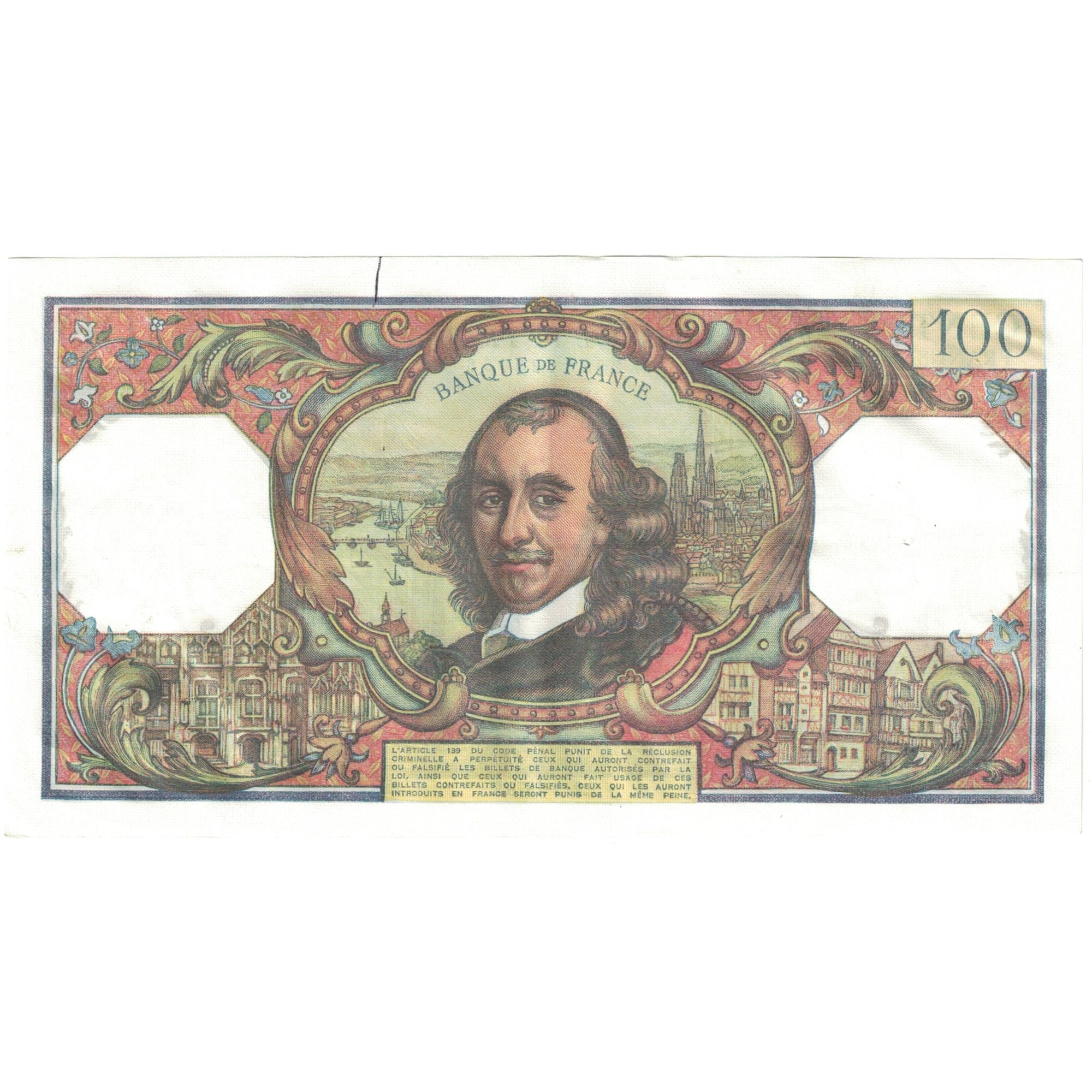 France, 100 Francs, Corneille, 1978, L.1173 23756, TTB, Fayette:65.62, KM:149b