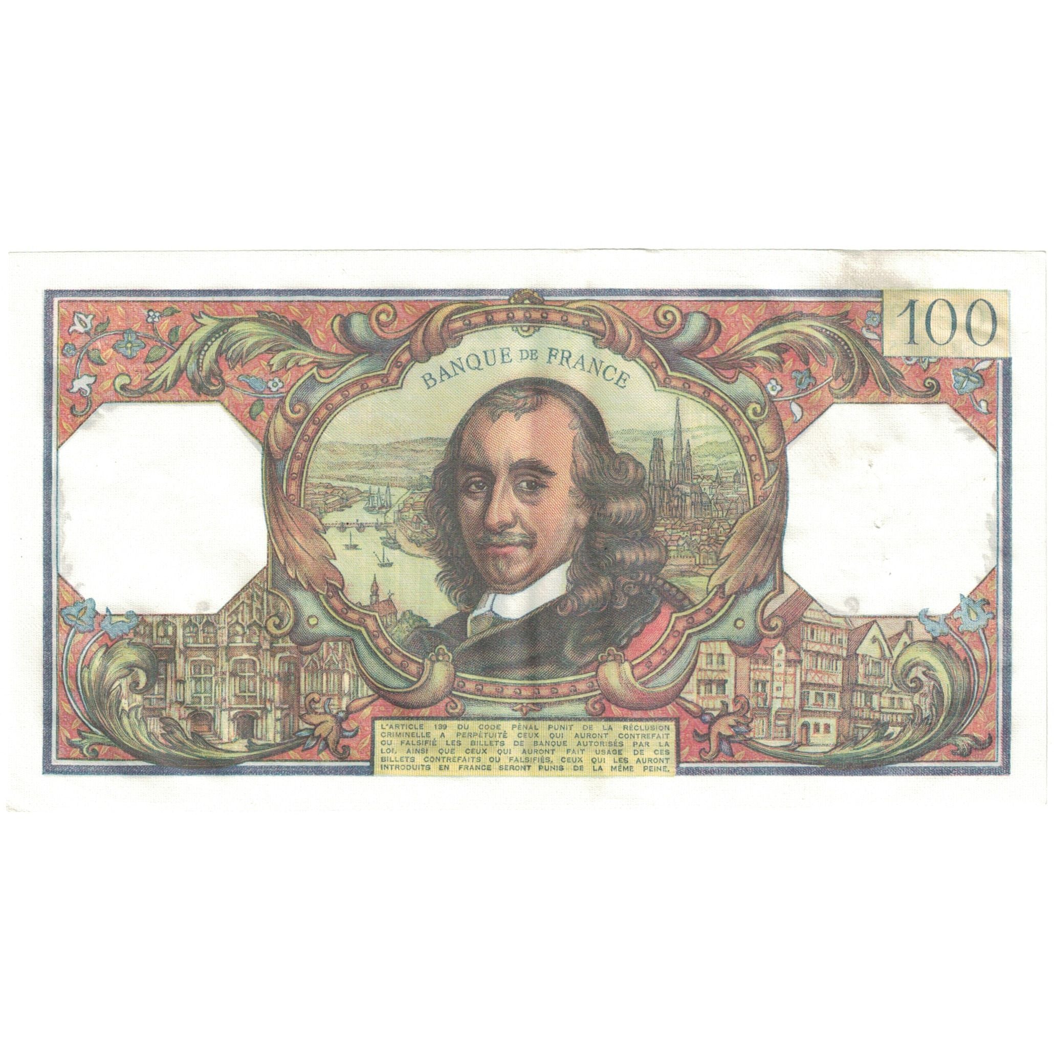 Francia, 100 Francs, Corneille, 1978, L.1173 23756, MBC, Fayette:65.62, KM:149b