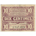 France, Lille, 10 Centimes, VG(8-10), Pirot:94-2