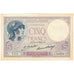 France, 5 Francs, Violet, 1932, J.50696, EF(40-45), Fayette:F.03.16, KM:83