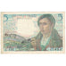 Francja, 5 Francs, Berger, 1945, U.135 11662, AU(55-58), Fayette:5.6, KM:98a