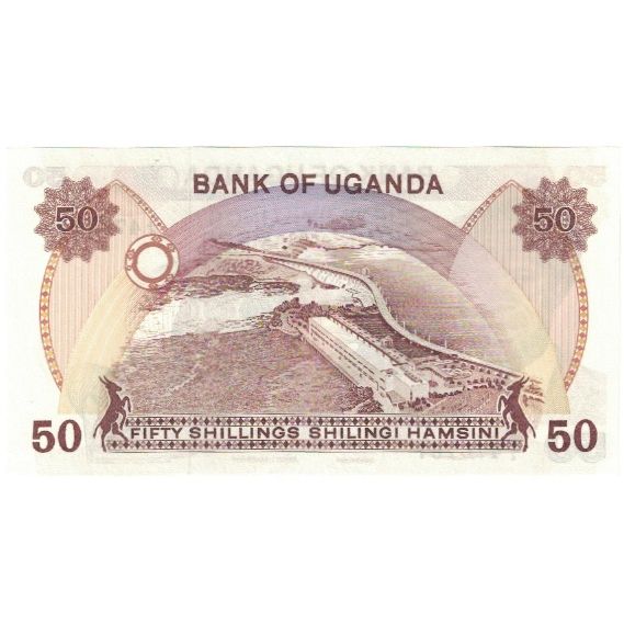 Banknot, Uganda, 50 Shillings, 1985, KM:20, UNC(65-70)