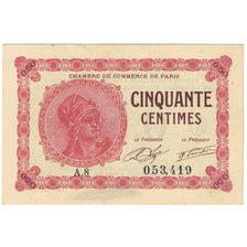 France, Paris, 50 Centimes, 1920, UNC(65-70), Pirot:97-10
