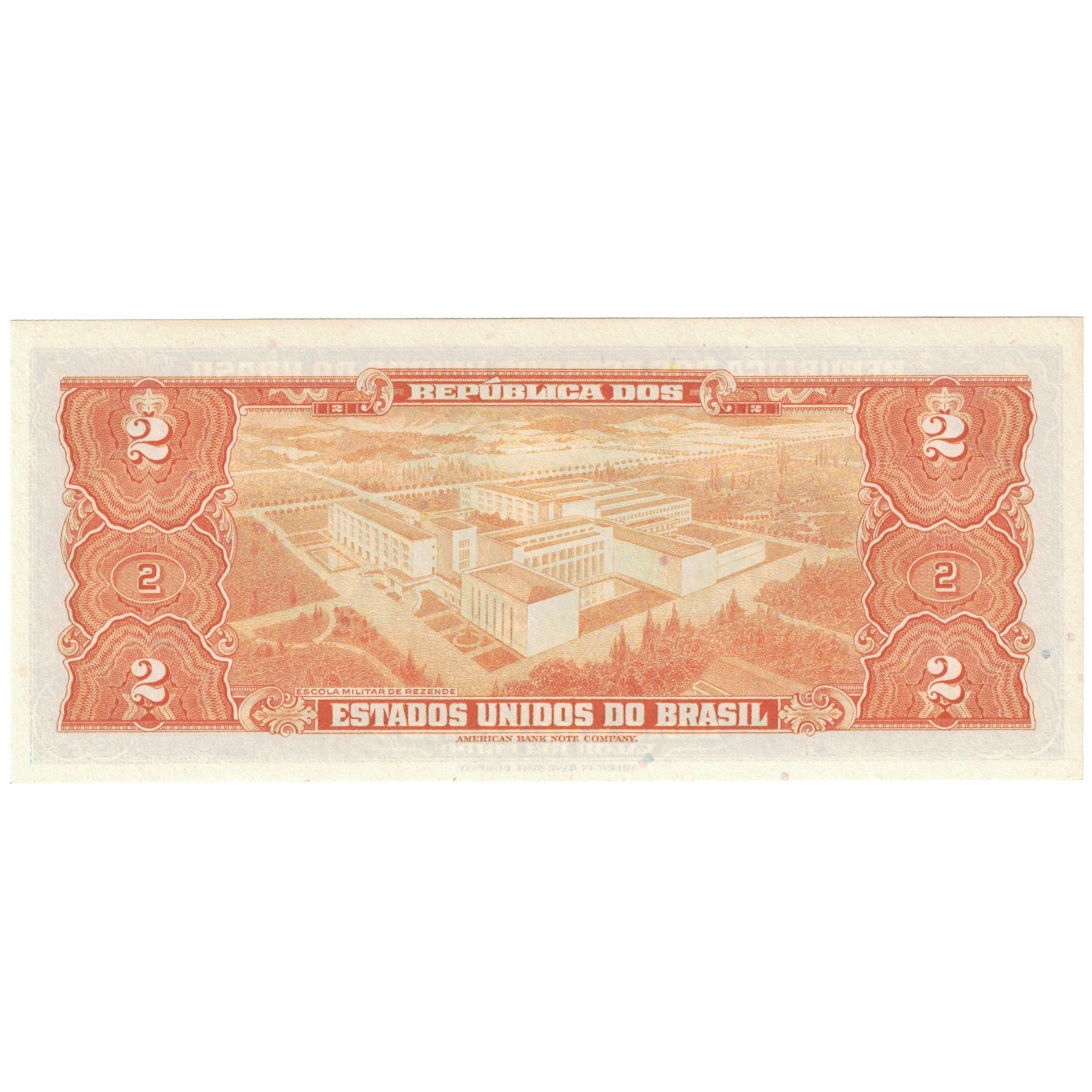 Nota, Brasil, 2 Cruzeiros, Undated (1956-58), KM:157Ac, EF(40-45)