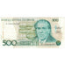 Biljet, Brazilië, 500 Cruzados, Undated (1942-44), KM:212a, NIEUW