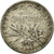 Munten, Frankrijk, Semeuse, 50 Centimes, 1910, Paris, FR+, Zilver, KM:854
