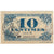 France, Lille, 10 Centimes, 1917, Bon Communal, AU(55-58), Pirot:59-1632